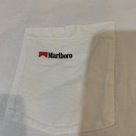 Vintage single stitch Marlboro tshirt cowboy cigarette graphic Size XL - Picture 3 of 7